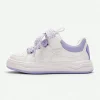 Balabala Tween Girls Spring And Autumn Comfortable Breathable Non-Slip Sole Kids Sneakers White Store