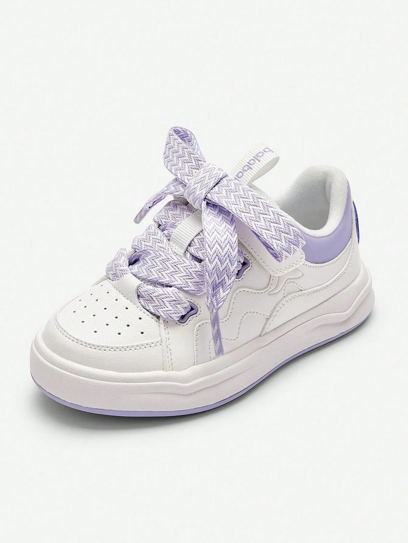 Balabala Tween Girls Spring And Autumn Comfortable Breathable Non-Slip Sole Kids Sneakers White Store