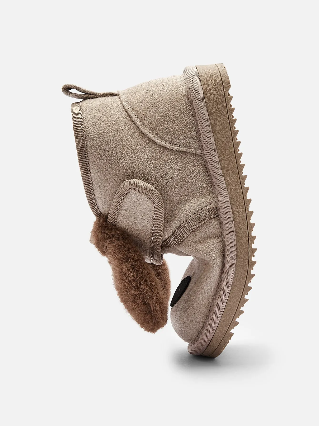 Balabala Unisex Baby and Toddler Water-Repellent Plush Velcro Snow Boots Cheap