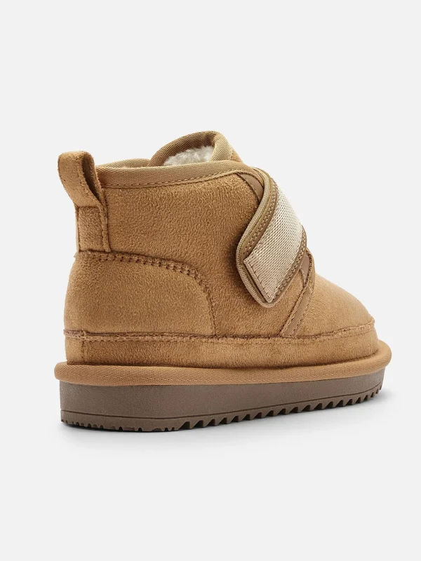 Balabala Unisex Baby Toddler and Kids Water-Repellent Velcro Plush Snow Boots Online