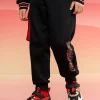 Balabala Barabara children's clothing boys pants 2025 new spring wear with baby sweat pants Black Cheap