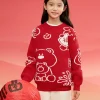 Balabala Barabara children's clothing in high neck sweater fall and winter 2024 new boys and girls knit sweater Shop