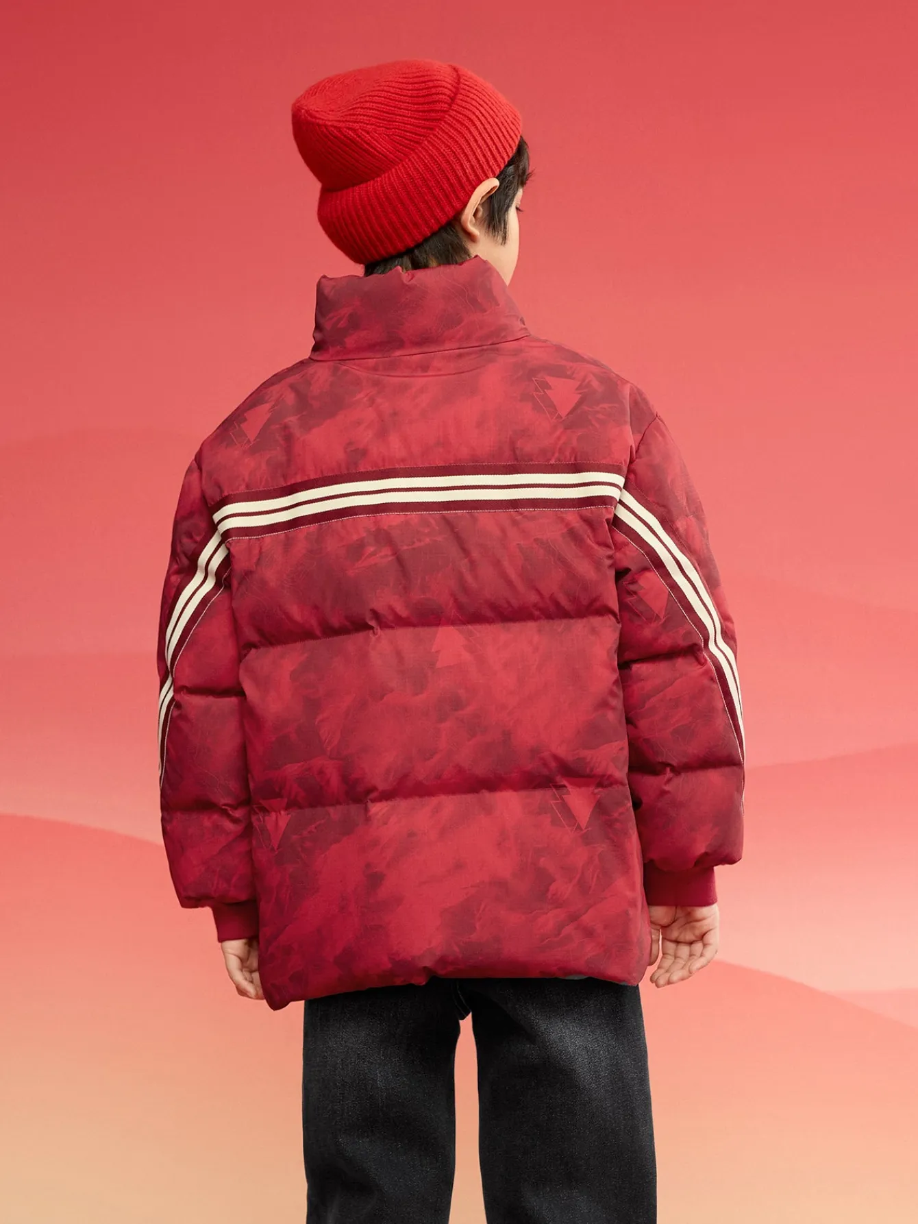 Balabala Barabara children's down jacket boys girls 2024 new baby winter clothing clothing parent-child Clearance