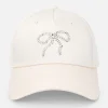 Balabala Barabara children's hats girls baseball caps bow delicate fresh fashion sweet Shell Khaki Shop
