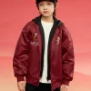 Balabala Barabara children's jackets boys cotton clothing 2025 new winter tops waterproof clothing flight suit Flash Sale