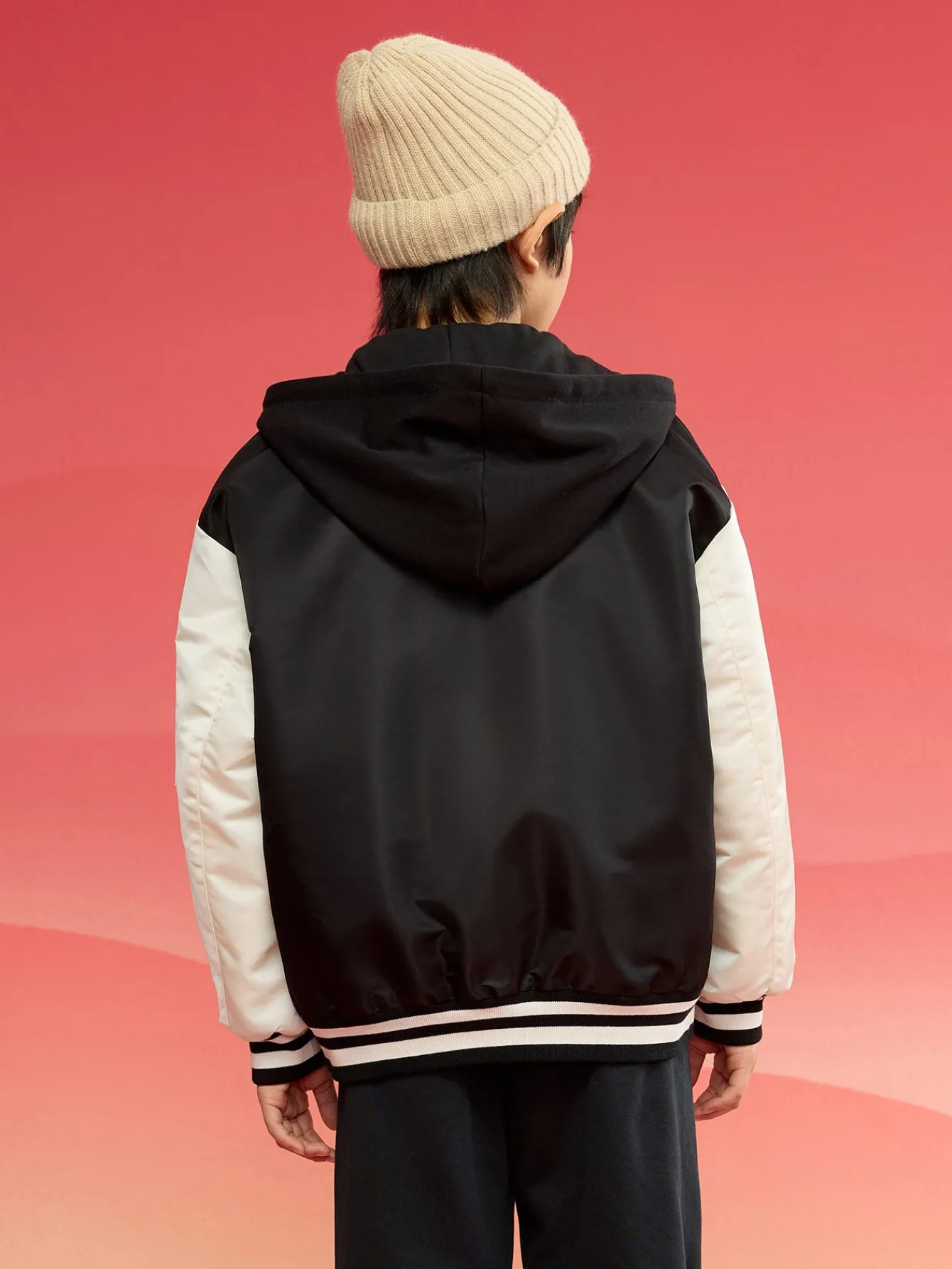 Balabala Barabara children's jackets boys cotton clothing 2025 new winter tops waterproof clothing flight suit Flash Sale