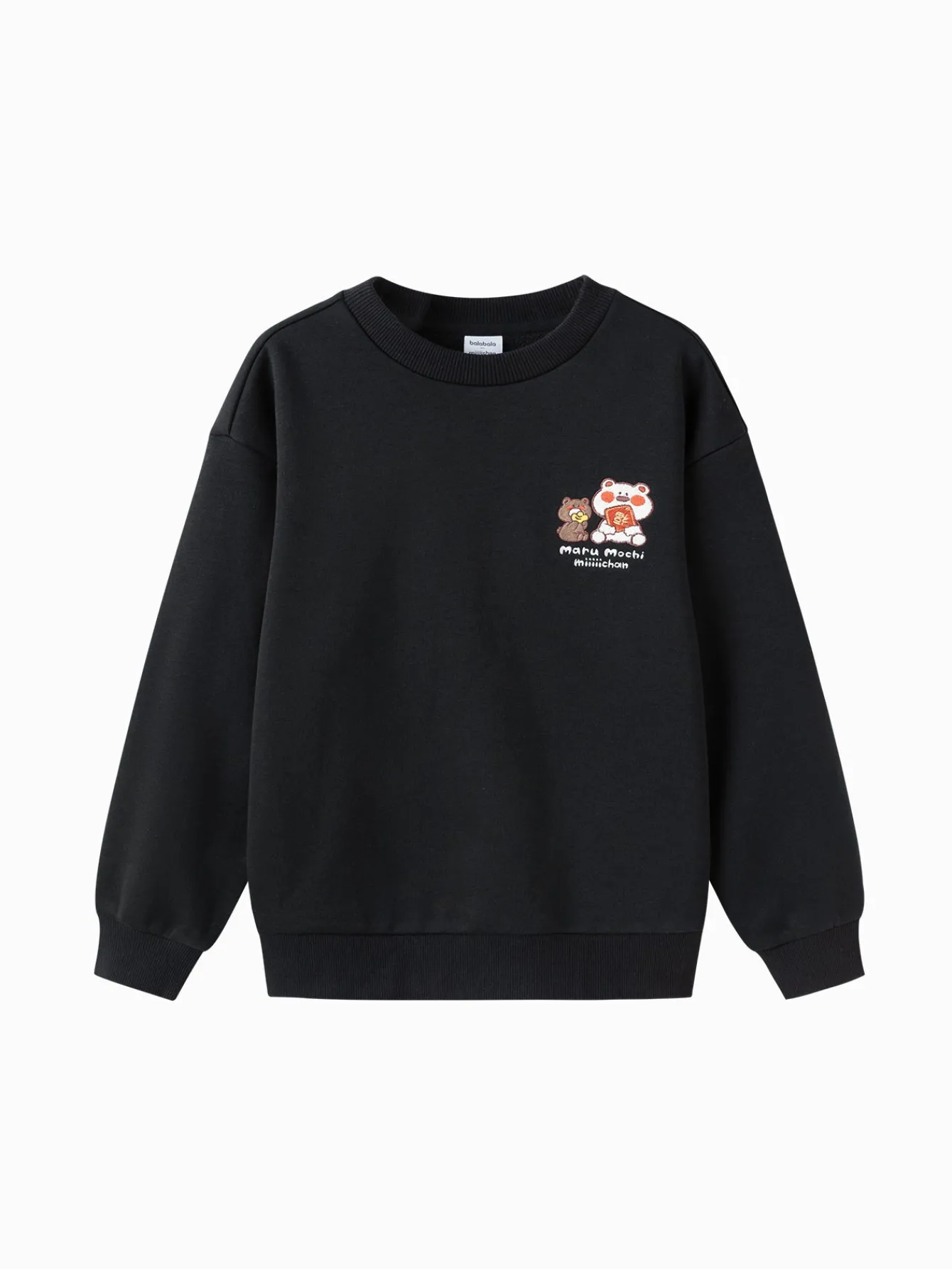 Balabala Barabara children's sweater girls boys 2024 new fall and winter loose fashion tops Discount