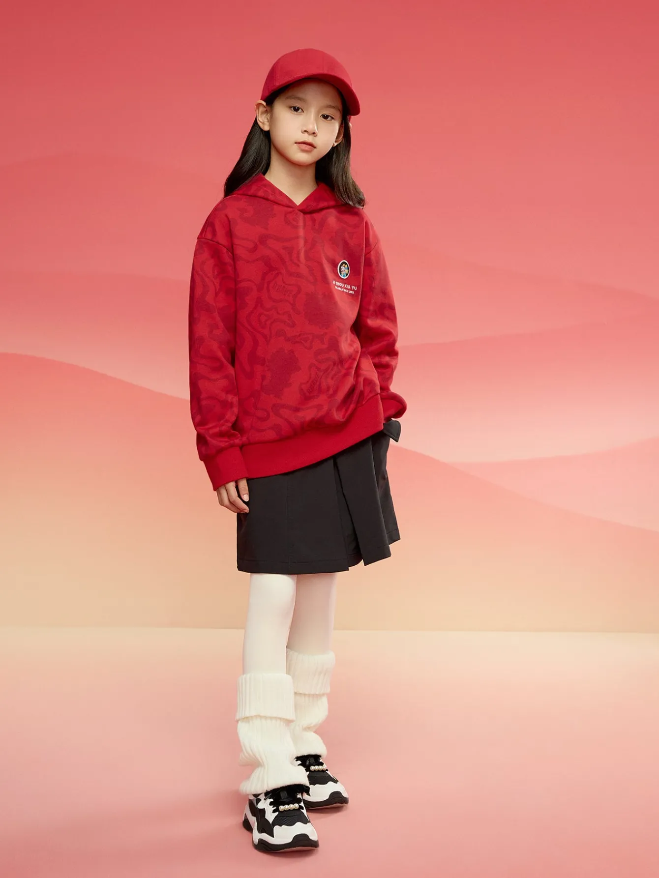 Balabala Barabara children's sweater girls boys 2024 new fall and winter loose fashion tops Shop