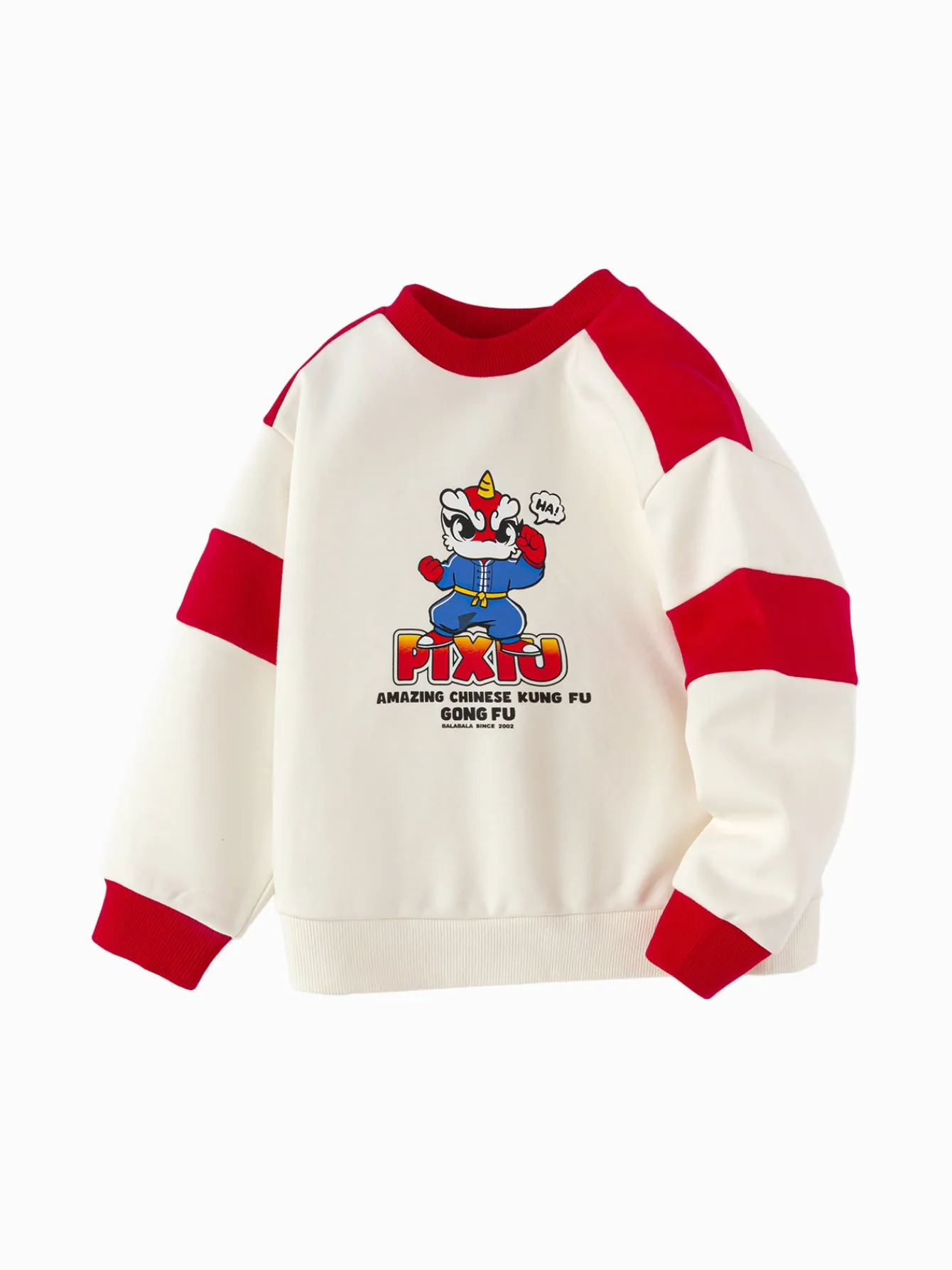 Balabala Barabara children's sweater girls boys 2024 new fall and winter loose fashion tops Clearance