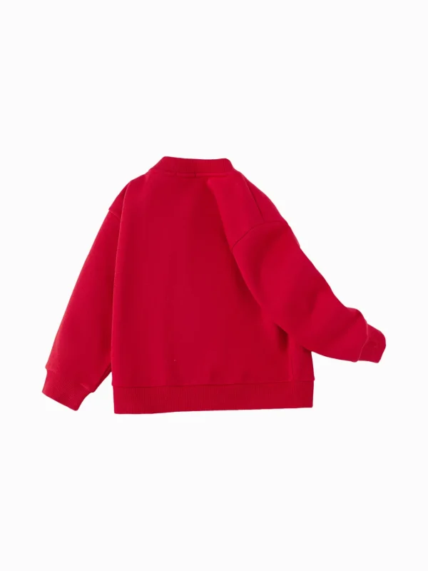 Balabala Barabara children's sweater girls boys 2024 new fall and winter loose fashion tops Flash Sale