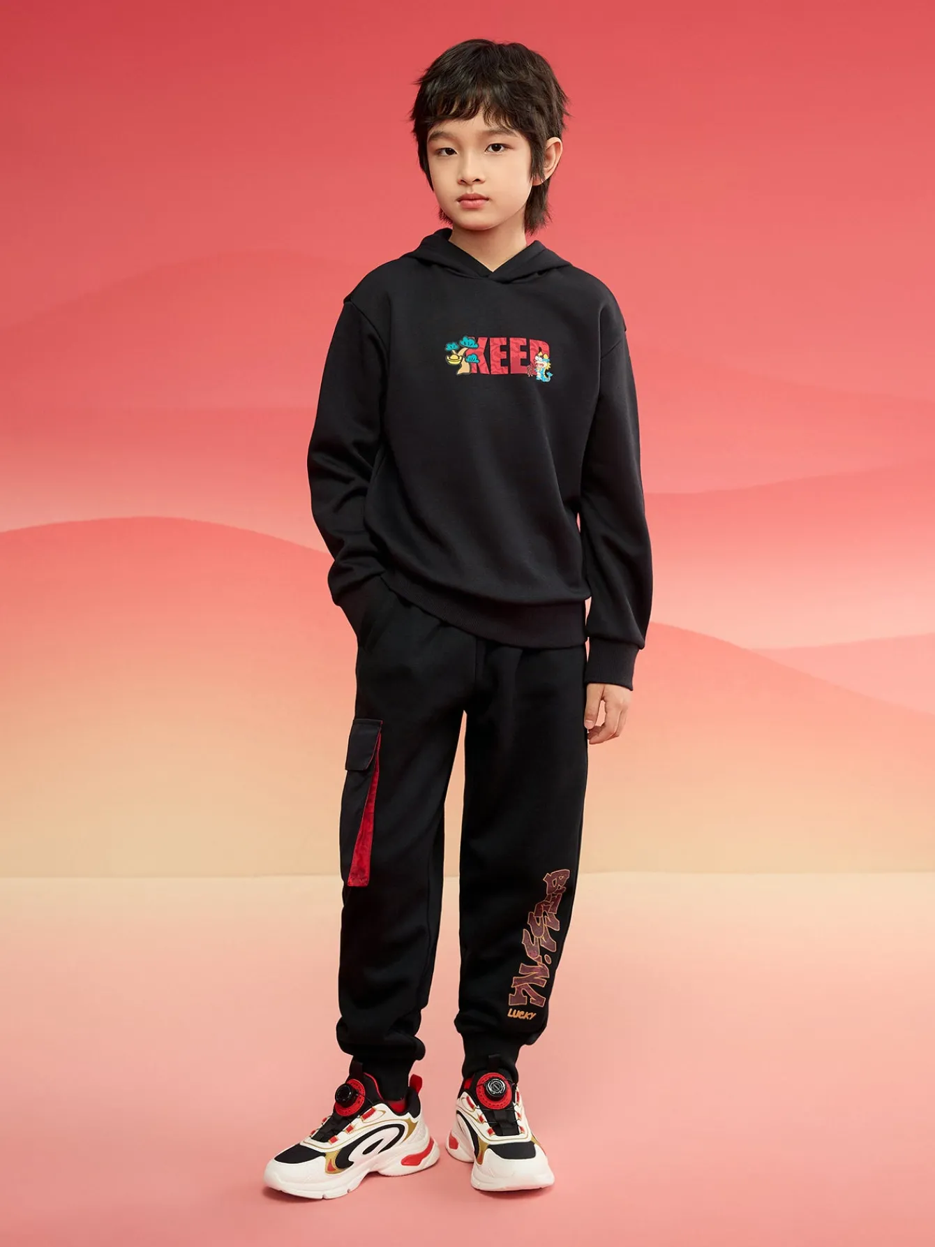 Balabala Barabara children's sweater girls boys 2024 new fall and winter loose fashion tops Shop