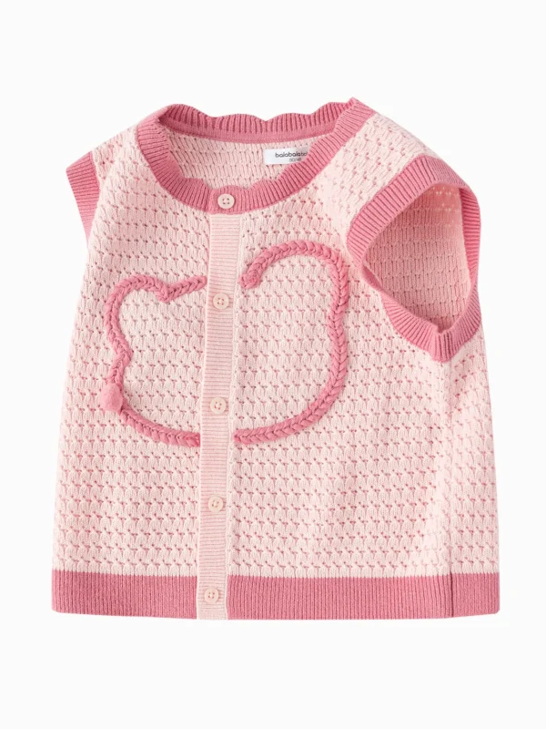 Balabala Boy Baby Clothes Vest Pink Hot