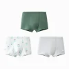 Balabala Boy Toddler And Kid Bear Printed Colorful Lettering Briefs Gray Green Hue Discount