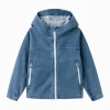 Balabala Boys Knit Hooded Denim Casual Denim Light Blue Sale