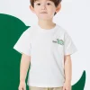 Balabala Cartoon print short-sleeved T-shirt 2-8 years Clearance