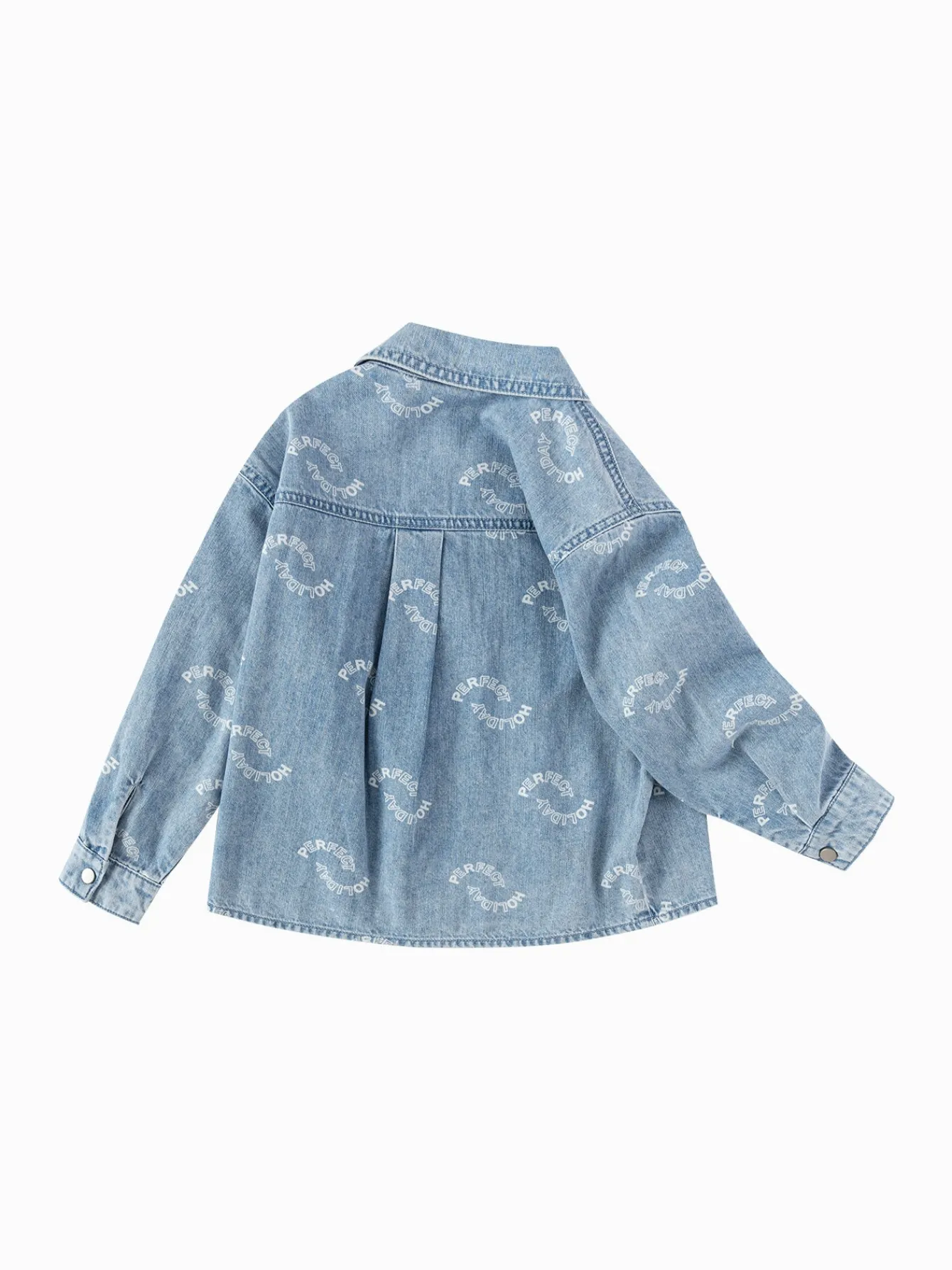 Balabala 【Designer SICO style】 boys' denim jacket pure cotton 2025 spring new style Denim Medium Blue Flash Sale