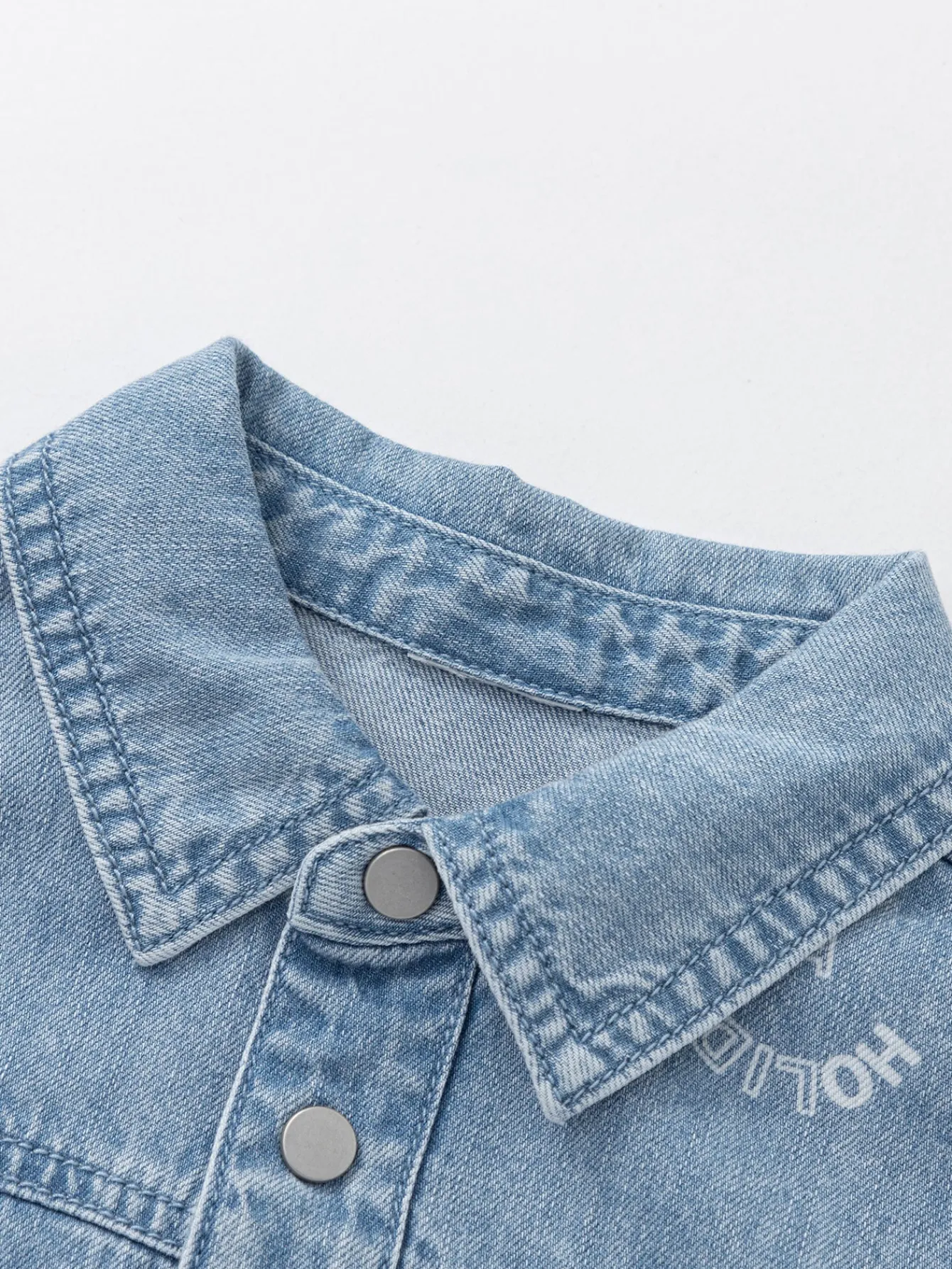 Balabala 【Designer SICO style】 boys' denim jacket pure cotton 2025 spring new style Denim Medium Blue Flash Sale