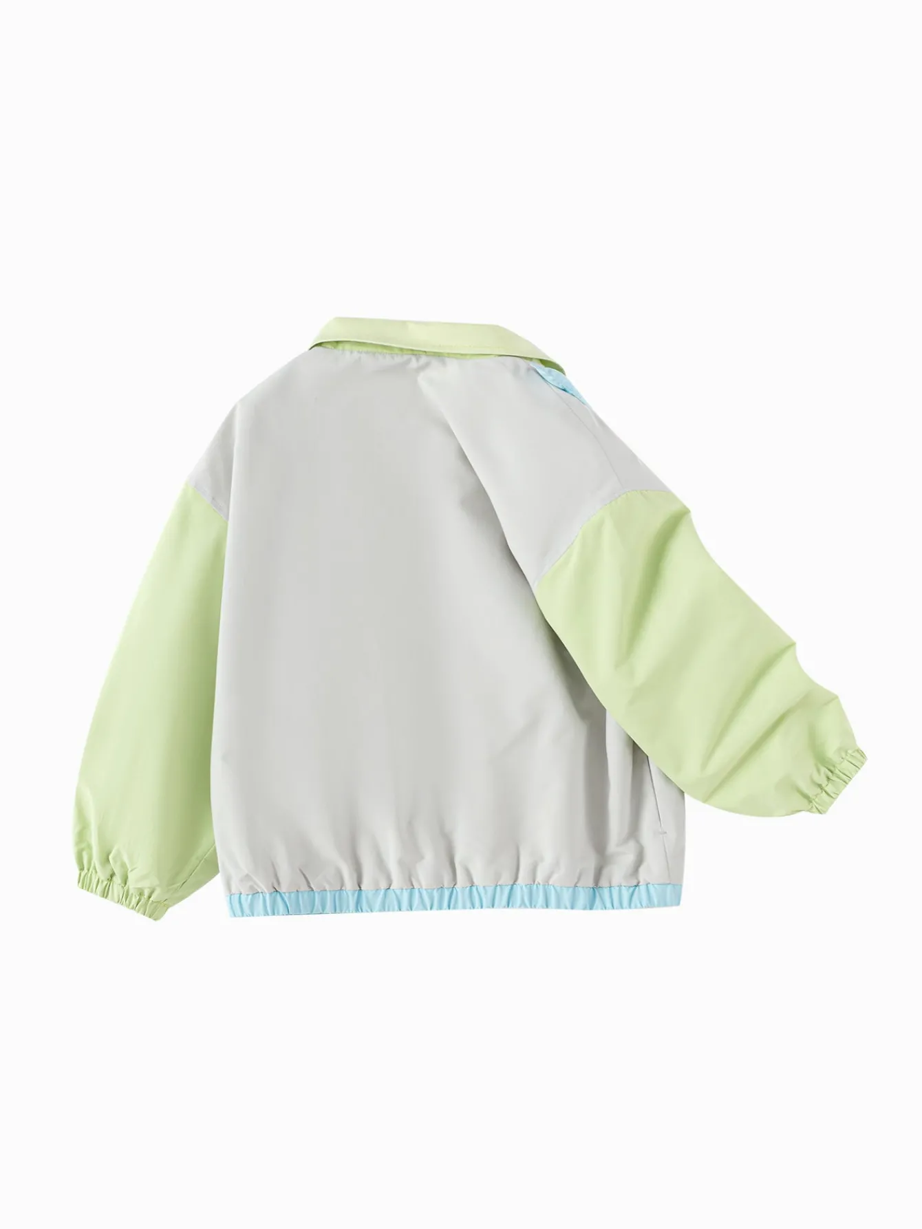 Balabala 【Designer SICO style】 children's boys' jacket 2025 spring new style color block trend Yellow Green Discount