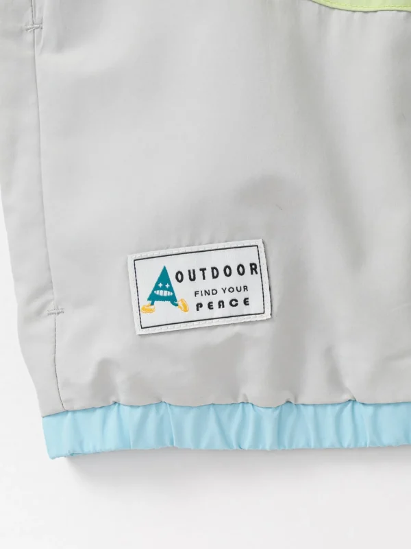Balabala 【Designer SICO style】 children's boys' jacket 2025 spring new style color block trend Yellow Green Discount