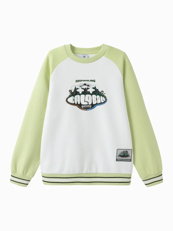 Balabala [Designer SICO] Sweatshirt 2025 Spring New Boy Round Neck Sweatshirt Cheap