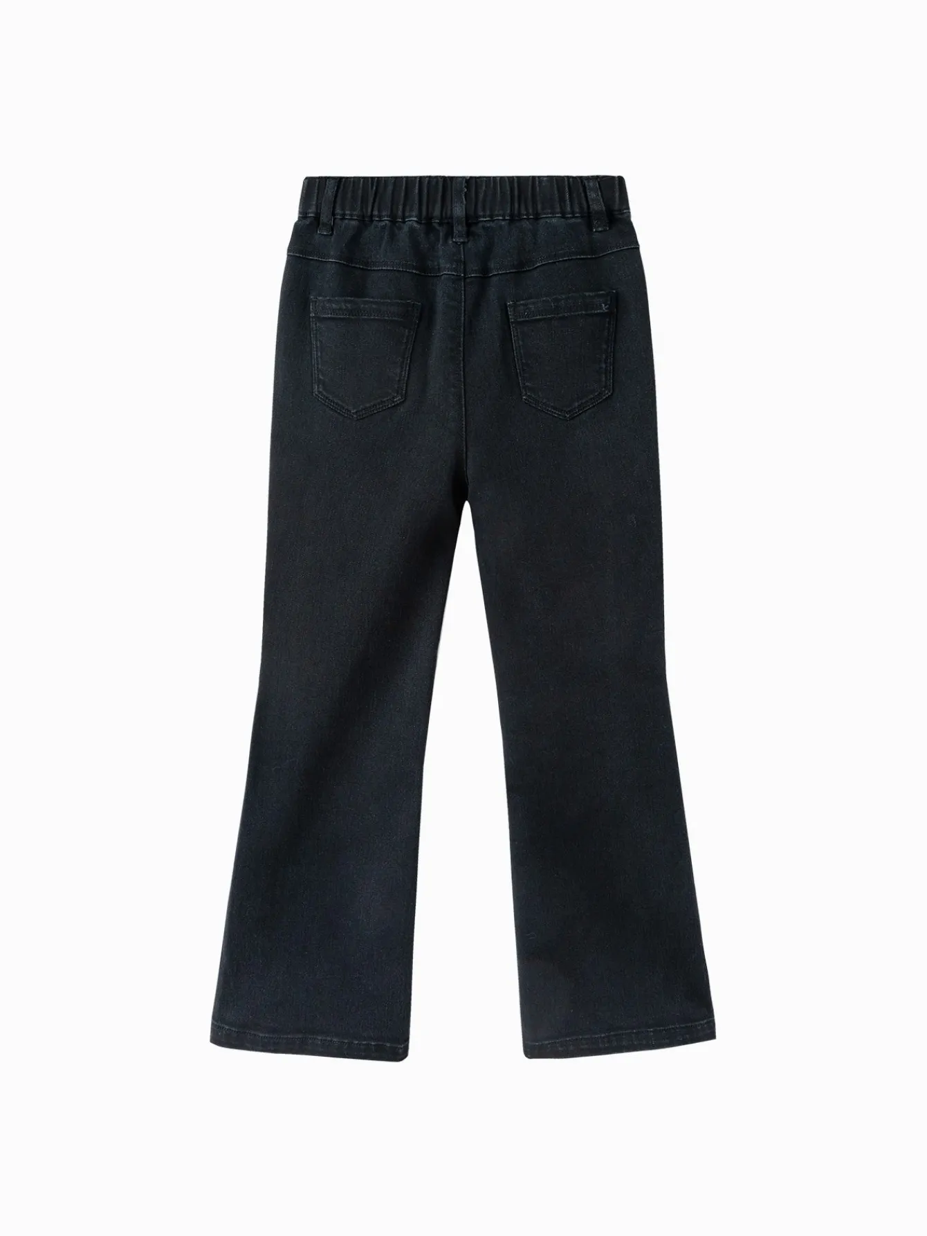 Balabala Girl Daily Life Solid Color Trousers Denim Washing Black Sale