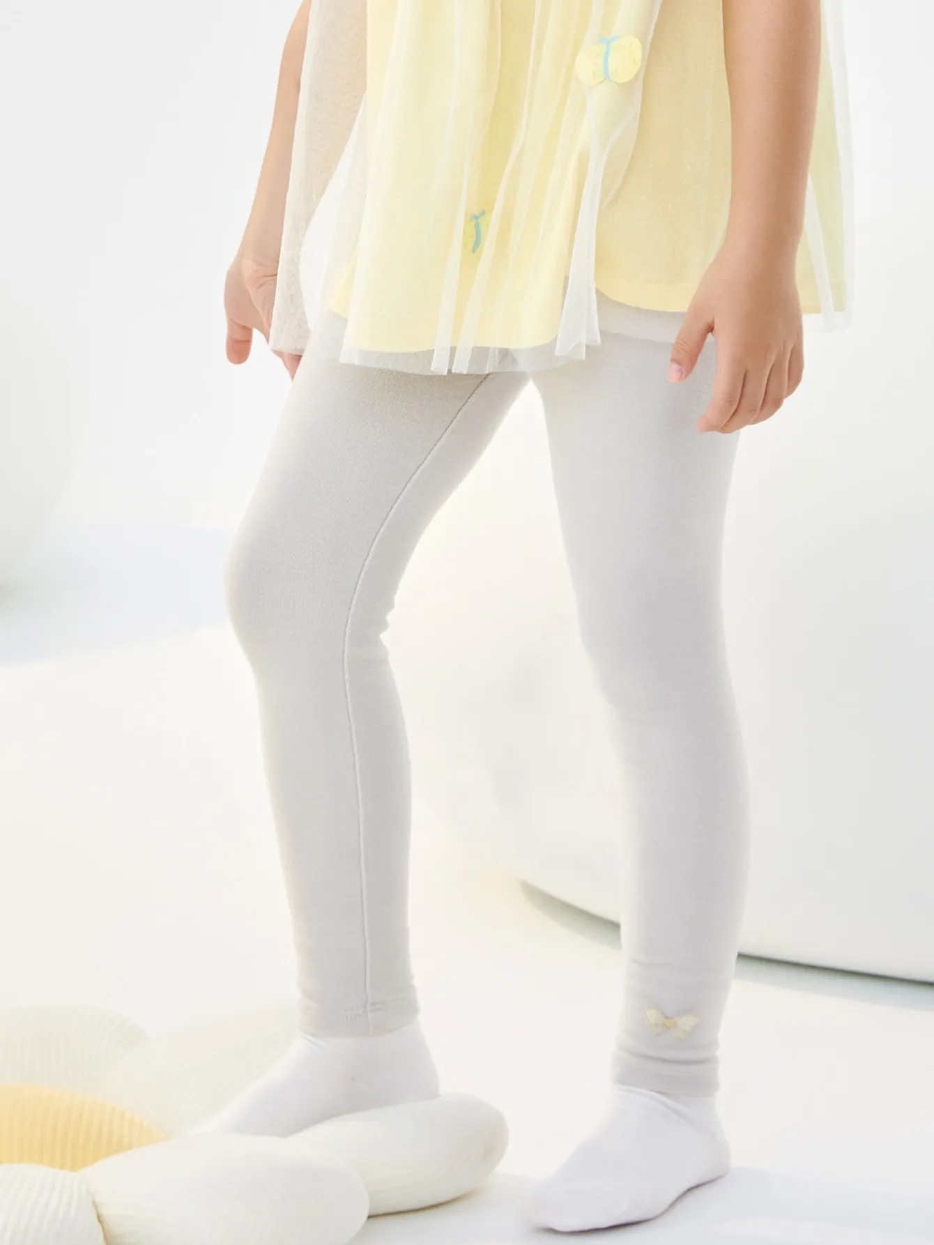 Balabala Girl Home Primary color Underwear Light Gray Fashion