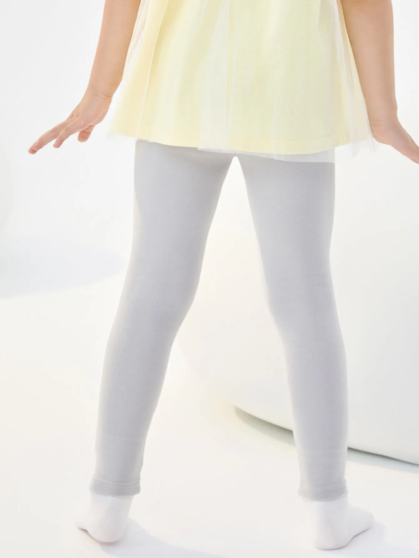 Balabala Girl Home Primary color Underwear Light Gray Fashion