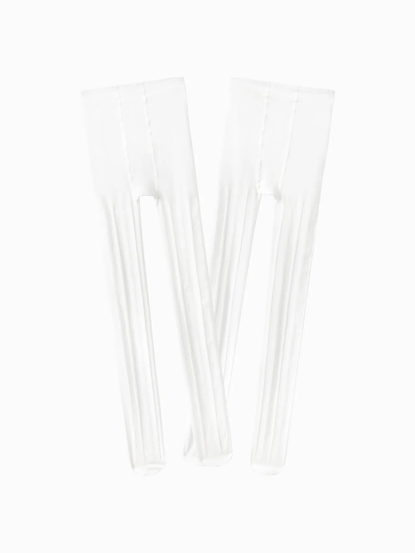 Balabala Girl HOME Solid Color Socks White Hue Discount