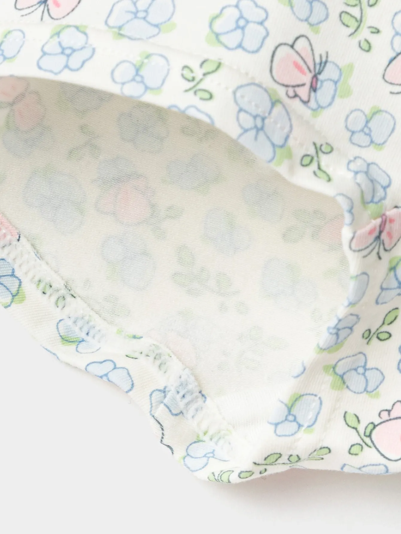 Balabala Girl Toddler And Kid Pink And Blue Butterfly Cartoon Pattern Briefs Sale