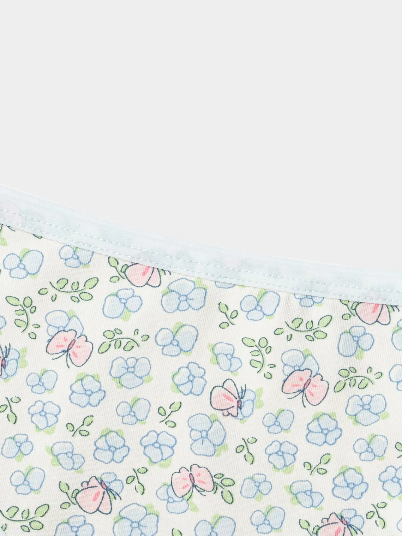 Balabala Girl Toddler And Kid Pink And Blue Butterfly Cartoon Pattern Briefs Blue Yellow Cheap