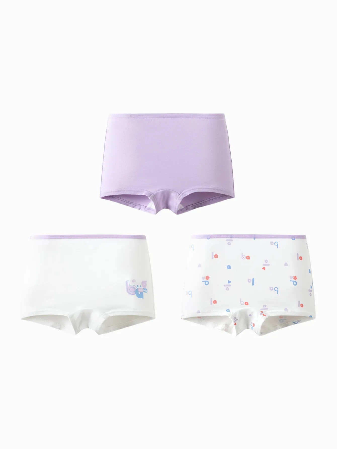 Balabala Girl Toddler And Kid Pink And Blue Butterfly Cartoon Pattern Briefs Sale