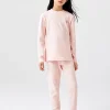 Balabala Girl Toddler And Kid Logo Crewneck Underwear Best