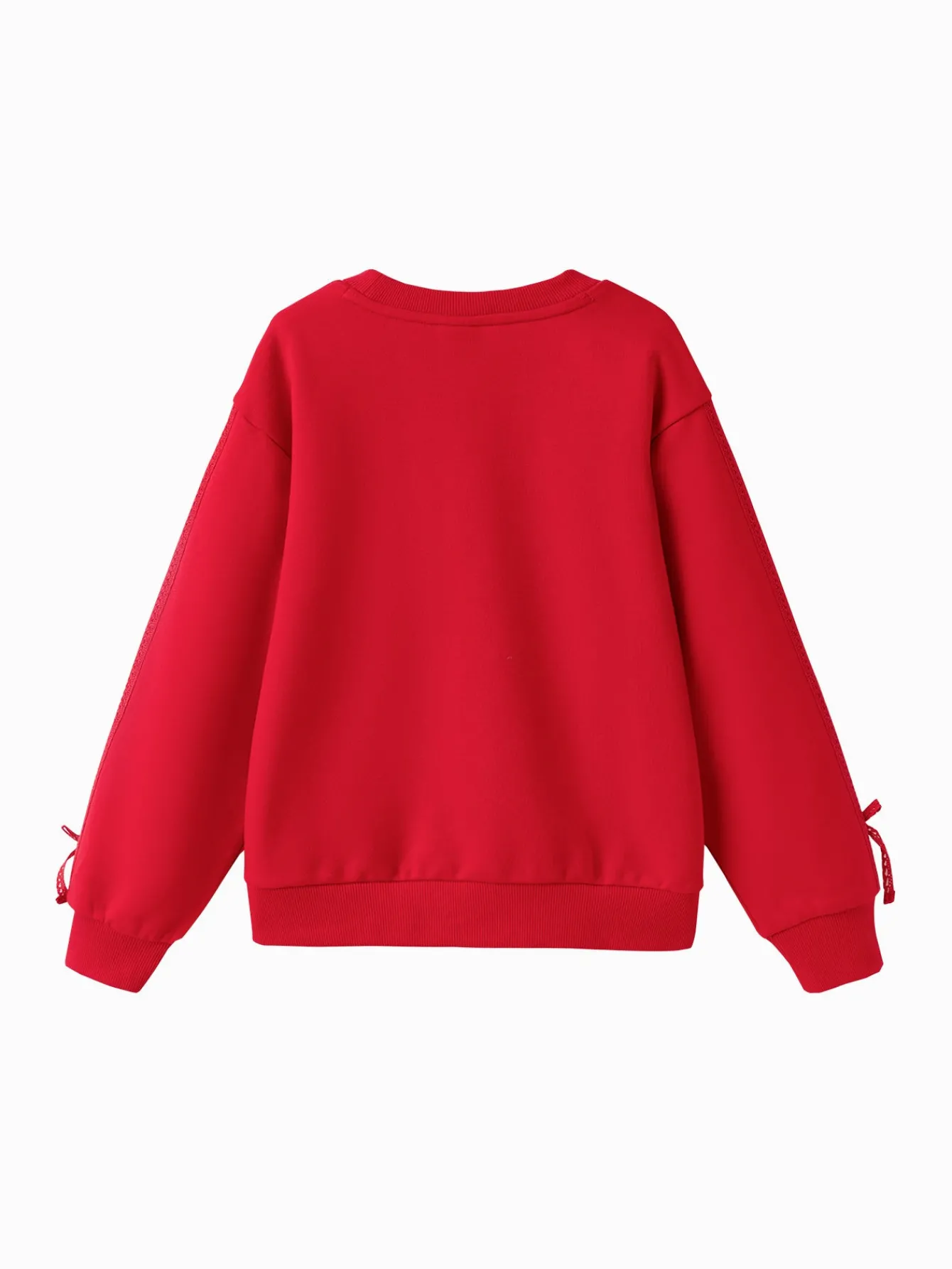 Balabala Harry Potter IP Hoodie 2025 Spring New Girl Round Neck Hoodie Chinese Red Fashion