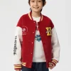 Balabala 【Harry Potter IP】2025 Spring New Boys' Knitted Cotton Casual Wear Red Best Sale