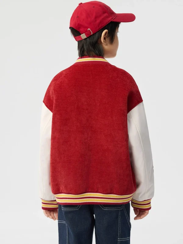 Balabala 【Harry Potter IP】2025 Spring New Boys' Knitted Cotton Casual Wear Red Best Sale