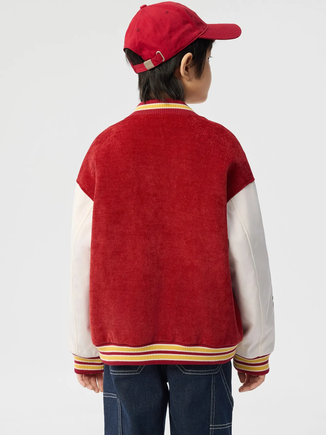 Balabala 【Harry Potter IP】2025 Spring New Boys' Knitted Cotton Casual Wear Red Best Sale