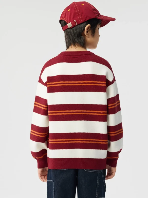 Balabala 【Harry Potter IP】Sweater 2025 Spring New Boy Round Neck Sweater Sale