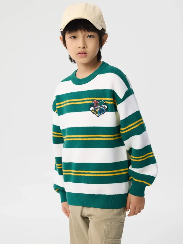 Balabala 【Harry Potter IP】Sweater 2025 Spring New Boy Round Neck Sweater Sale