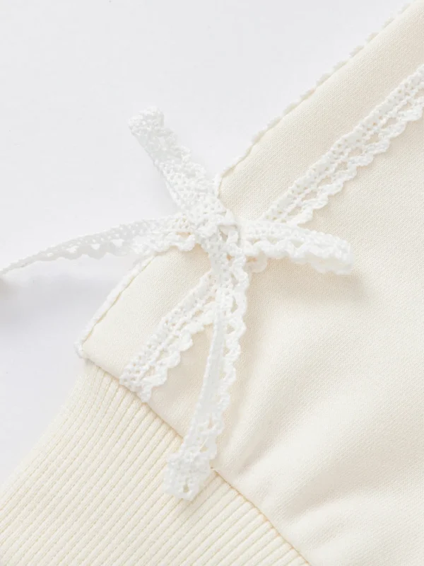 Balabala 【Harry Potter IP】Sweater 2025 Spring New Style Girl's Round Neck Sweater Cream White Online