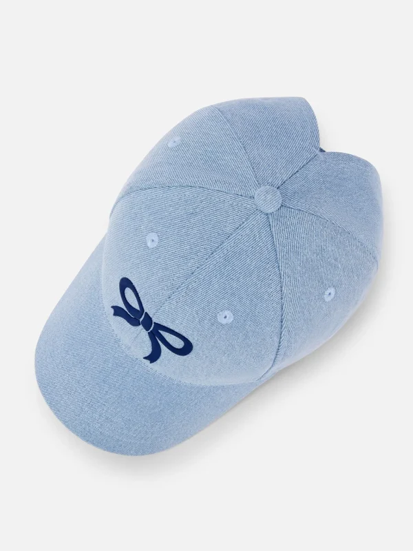 Balabala Hats Spring 2025 New Girls Baseball Caps Blue Clearance
