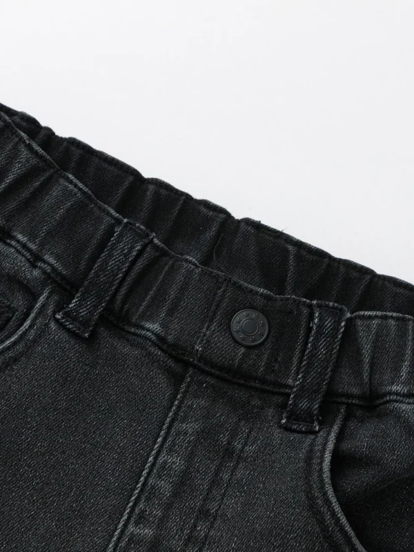 Balabala Jeans 2025 Spring New Girl Denim Black Hot