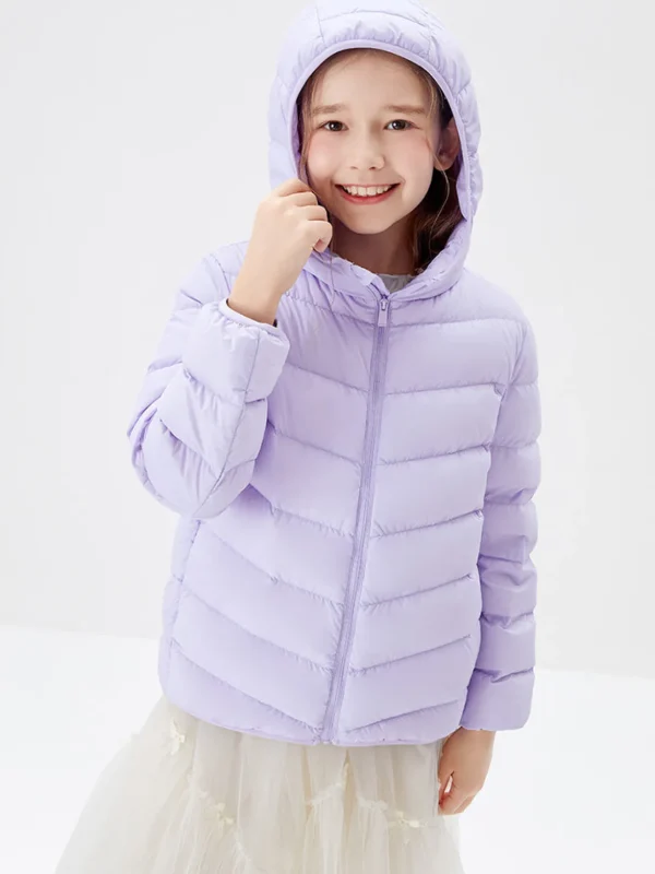 Balabala Kids Baisc Hooded Down Jacket 208422107205 Flash Sale