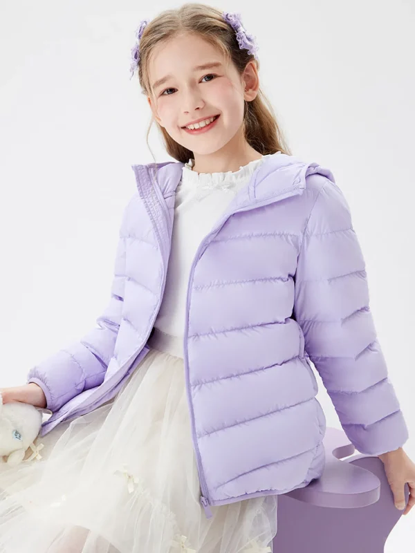 Balabala Kids Baisc Hooded Down Jacket 208422107205 Flash Sale