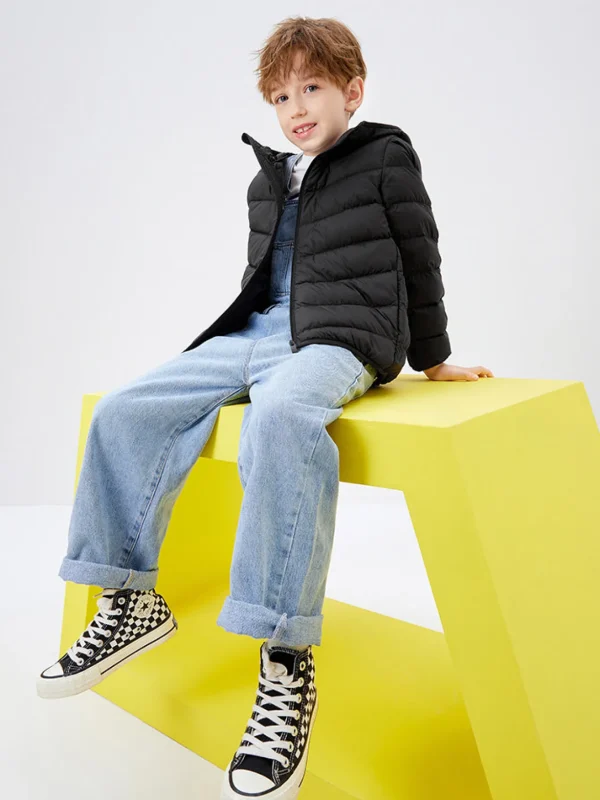 Balabala Kids Baisc Hooded Down Jacket 208422107205 Flash Sale