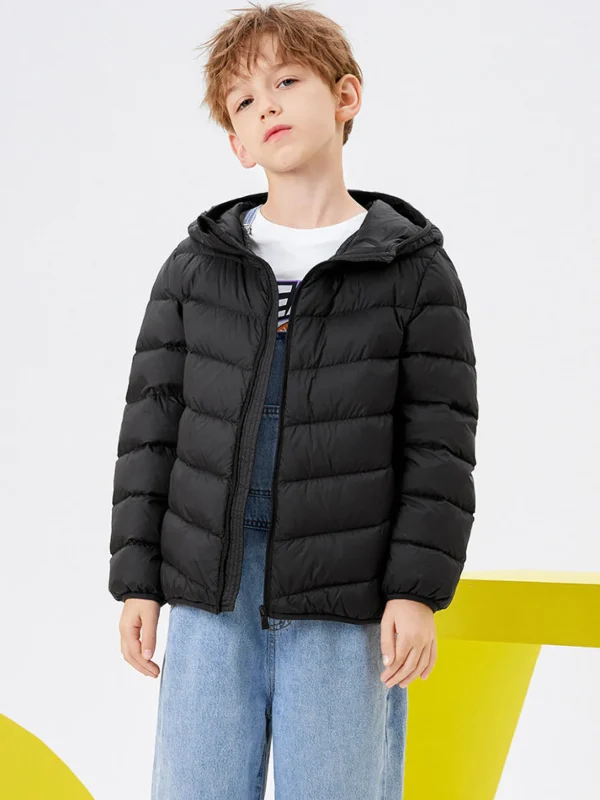 Balabala Kids Baisc Hooded Down Jacket 208422107205 Flash Sale