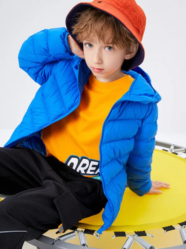 Balabala Kids Baisc Hooded Down Jacket 208422107205 Flash Sale