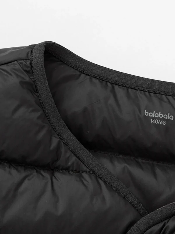 Balabala Kids Basic Multicolor Down Vest208422101206 Store