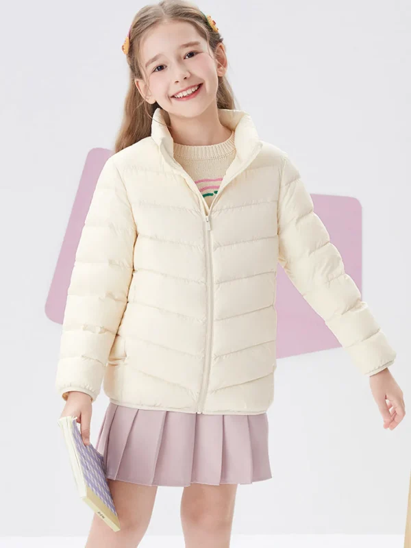 Balabala Kids Basic Stand Collar Down Jacket 208422107204 Outlet