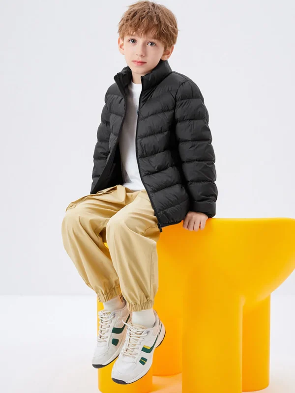 Balabala Kids Basic Stand Collar Down Jacket 208422107204 Outlet