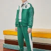 Balabala Kids Boy Color Matching Stand-Up Collar Long Sleeve Suit208322104106 Cheap